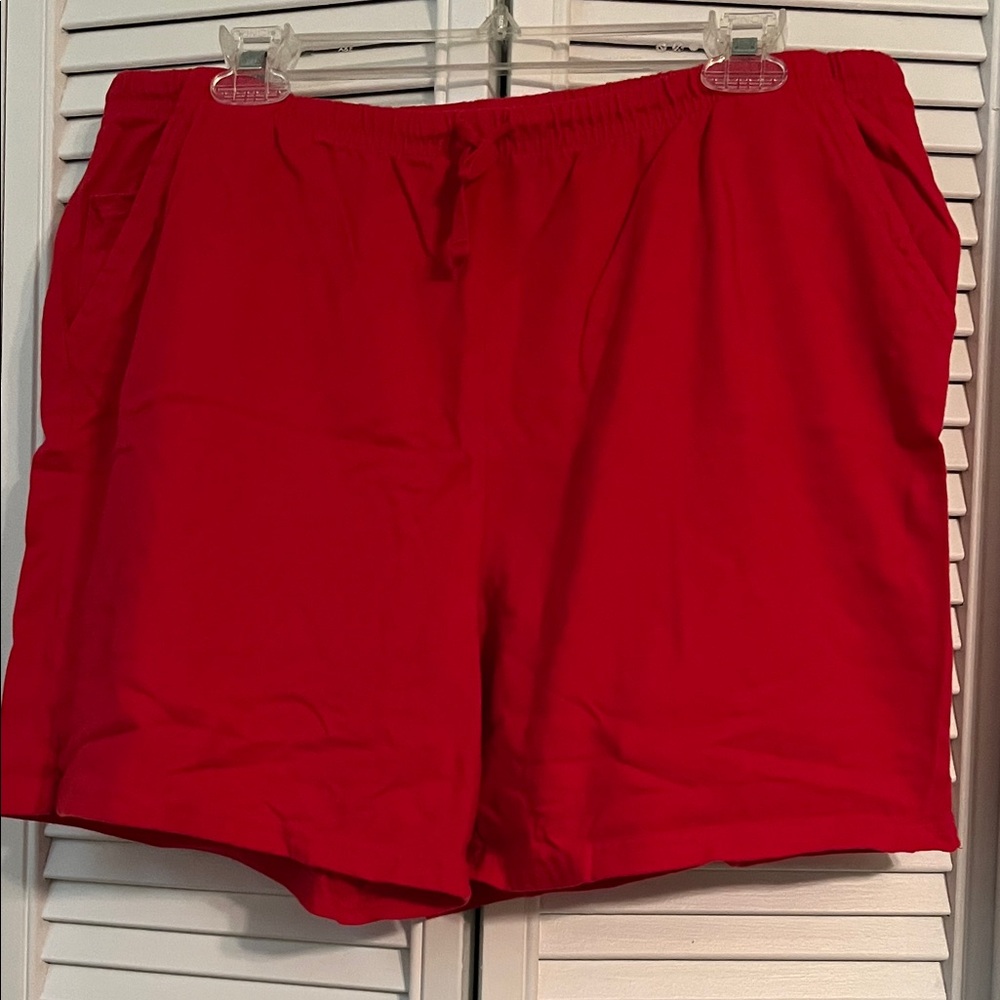 White Stag Women's Vibrant Red Athletic Shorts